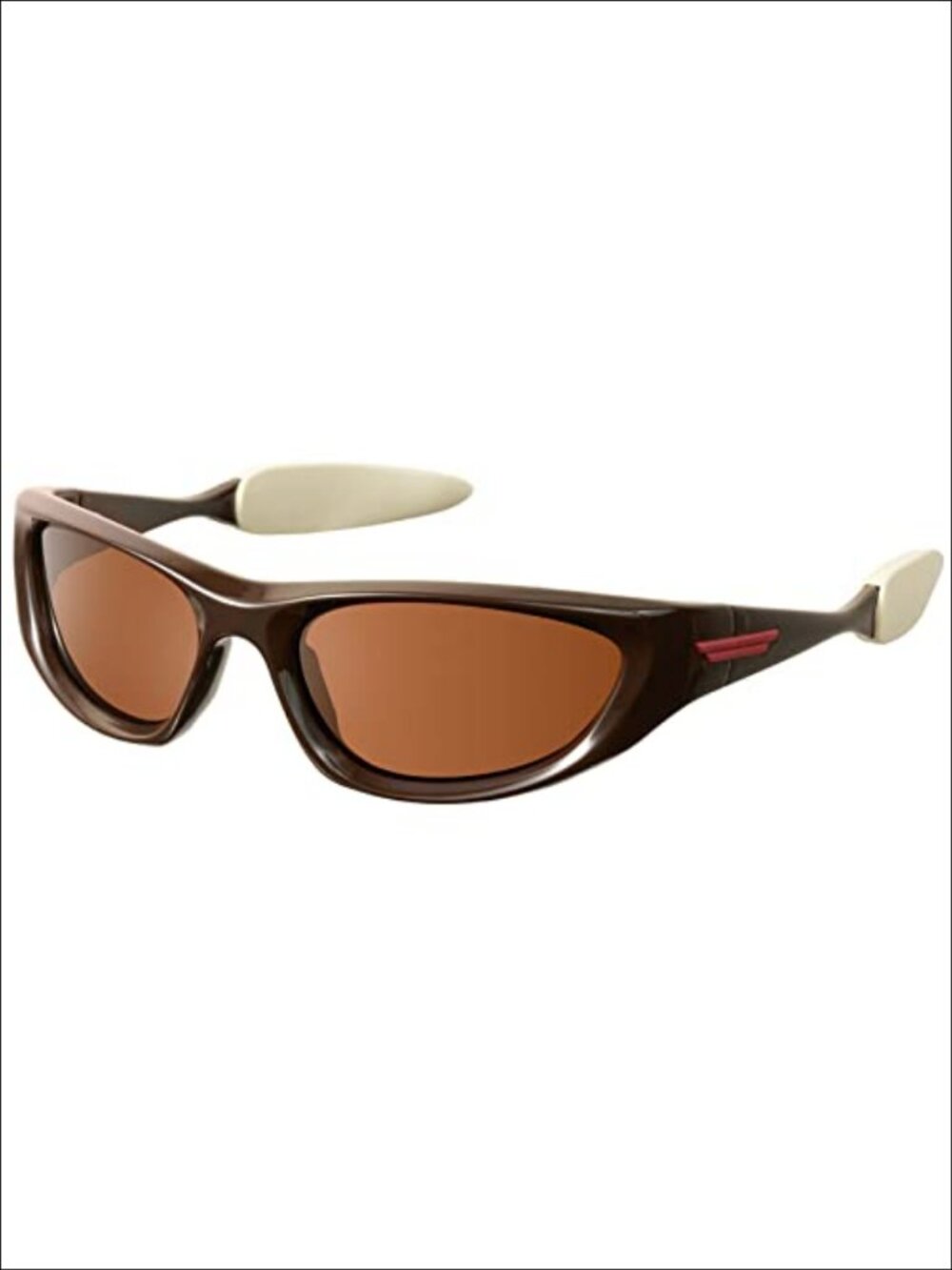 Y2K Wrap Around Sunglasses Oval Retro Full Frame UV400 Adult